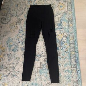 Alo high waist “ripped warrior” leggings